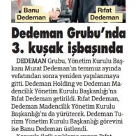 Dedeman Grubu'nda 3. Kuak  Banda